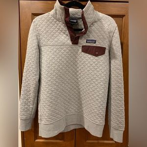 Patagonia Women’s Organic Cotton Quilted Snap T Pullover XS
